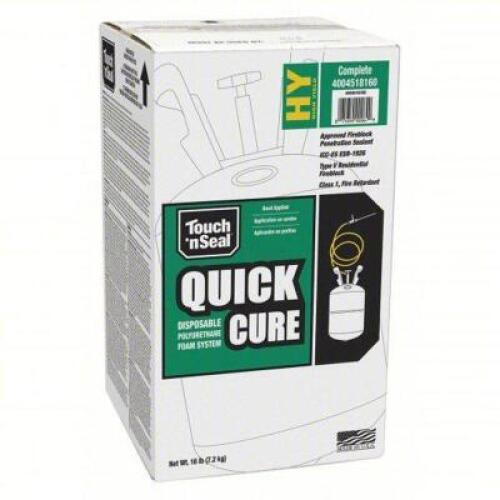 DESCRIPTION: (1) INSULATING SPRAY FOAM SEALANT BRAND/MODEL: TOUCH N' SEAL #444A79 INFORMATION: BEIGE RETAIL$: $378.76 EA SIZE: 16 LB QTY: 1