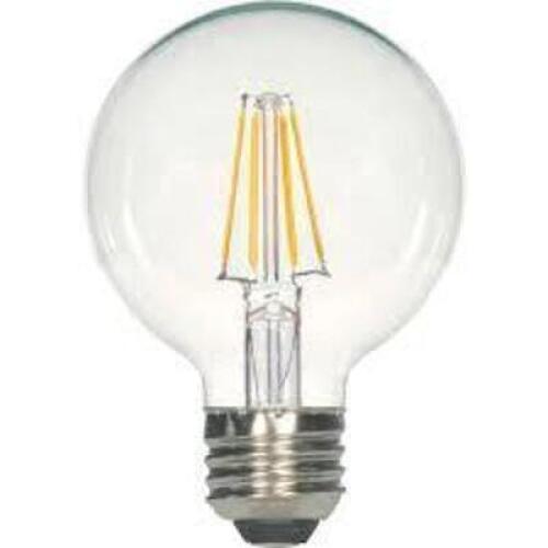 DESCRIPTION: (4) LED GLOBE BULB BRAND/MODEL: SATCO INFORMATION: 6.5W RETAIL$: $10.00 EA SIZE: DIMMABLE QTY: 4