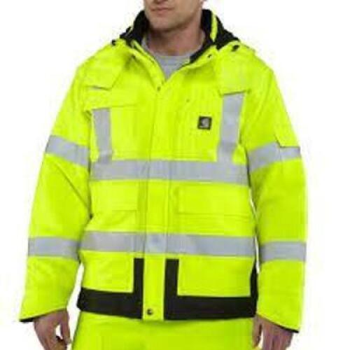 DESCRIPTION: (1) HIGH VIS JACKET FORMEN BRAND/MODEL: CARHARTT RETAIL$: $169.99 EA SIZE: SIZE L QTY: 1