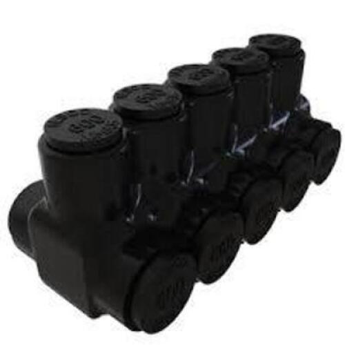 DESCRIPTION: (1) POWER DISTRIBUTION BLOCK BRAND/MODEL: PDB-49-500-1-EC RETAIL$: $323.00 EA SIZE: Dual Rated, Line Conductor Range 500-4, Load Range 35