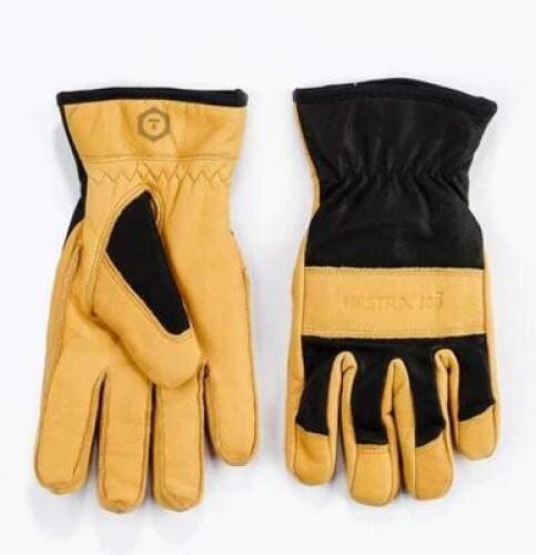 DESCRIPTION: (2) PAIRS OF GLOVES BRAND/MODEL: HESTRA WINTER PRO INFORMATION: BROWN AND BLACK RETAIL$: $40.00 EA SIZE: SIZE 10 QTY: 2