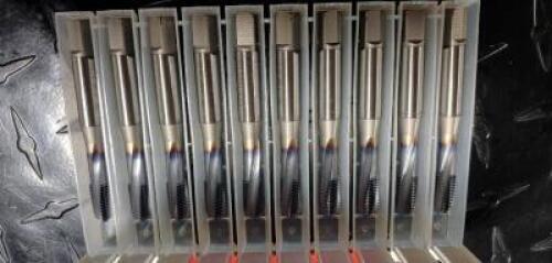 DESCRIPTION (10) OSG 1/4-28 NF TAPS BRAND/MODEL T1308796 ADDITIONAL INFORMATION RETAIL $ 45.60 EACH SIZE 1/-28NF THIS LOT IS SOLD BY THE PIECE QTY 10