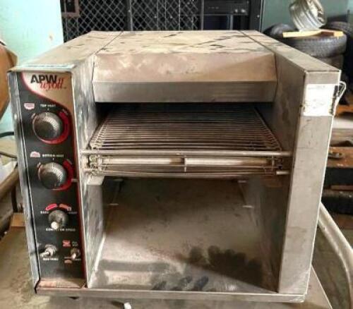 APW WAYOFF COUNTERTOP CONVEYOR TOASTER
