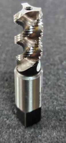 DESCRIPTION: (6) HSS STANDARD FLUTE TAP BRAND/MODEL: CHEBOYGAN SO14282 RETAIL$: $ 48.02 EA SIZE: 1/8-27 NPSF QTY: 6