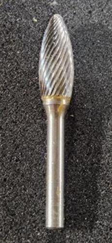 DESCRIPTION: (1) SH-5 FLAME BURR BRAND/MODEL: SGS PRO 14425 RETAIL$: 50.69 SIZE: 1/4" SD QTY: 1