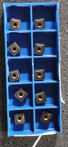 DESCRIPTION: (20) SOEX CARBIDE INDEXABLE DRILL INSERTS BRAND/MODEL: KOMET SOEX07T308-01 RETAIL$: $24.25 PER INSERT QTY: 20