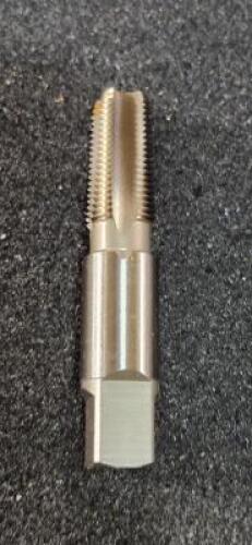 DESCRIPTION: (2) COBALT STANDARD PIPE TAPS BRAND/MODEL: OSG 1736000 RETAIL$: $51.63 ea SIZE: 1/8"-27 NPT QTY: 2