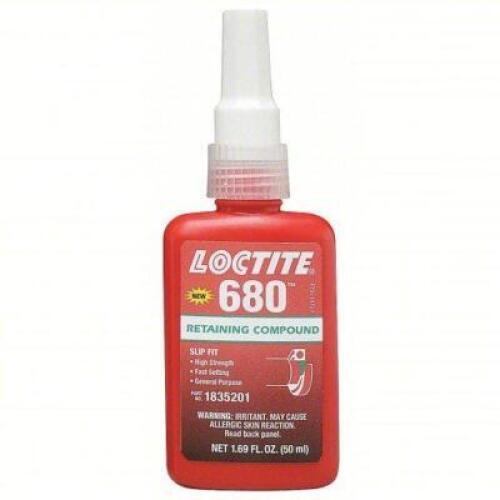DESCRIPTION: (4) RETAINING COMPOUND BRAND/MODEL: LOCTITE 680 #34TC03 RETAIL$: $73.32 EA SIZE: 1.69 FL OZ QTY: 4