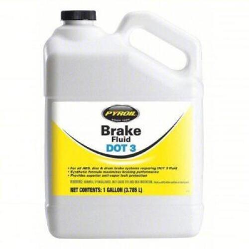 DESCRIPTION: (1) BRAKE FLUID BRAND/MODEL: PYROL #4NPR3 RETAIL$: $44.54 EA SIZE: 1 GALLON QTY: 1