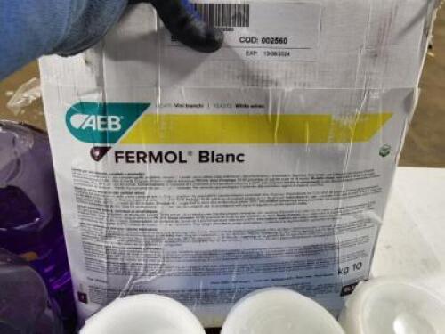 DESCRIPTION: (1) BOX OF YEAST BRAND/MODEL: FERMOL BLANC SIZE: 10 KG QTY: 1