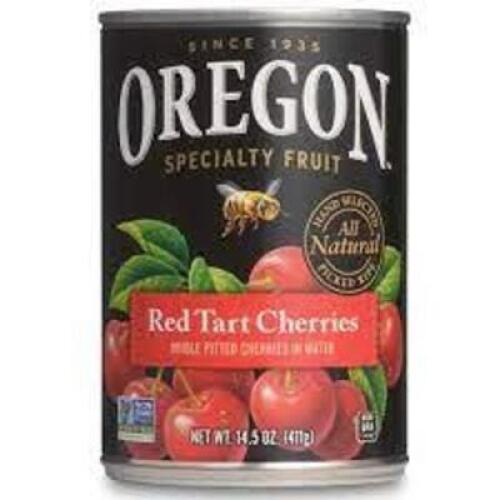 DESCRIPTION: (4) RED TART CHERRIES BRAND/MODEL: OREGON SPECIALTY FRUIT RETAIL$: $4.47 EA SIZE: 14.5 OZ QTY: 4