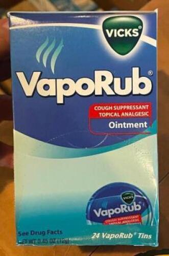 (8) - BOXES OF VIKES VAPOR RUB