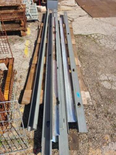 DESCRIPTION: (12) VARIOUS FORMED STEEL CHANNELS SIZE: VARIOUS SIZES & LENGTHS QTY: 12