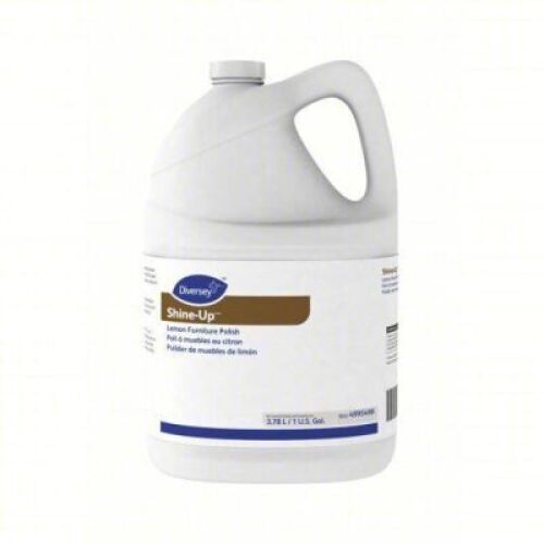 DESCRIPTION: (1) FURNITURE POLISH BRAND/MODEL: DIVERSEY SHINE UP #32GM43 INFORMATION: LEMON RETAIL$: $40.00 EA SIZE: 1 GALLON QTY: 1