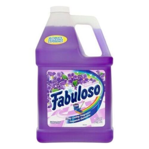 DESCRIPTION: (2) MULTI-PURPOSE CLEANER CONCENTRATE BRAND/MODEL: FABULOSO INFORMATION: LAVENDER, MAKES UP TO 64 GALLONS OF CLEANER RETAIL$: $42/EA SIZE
