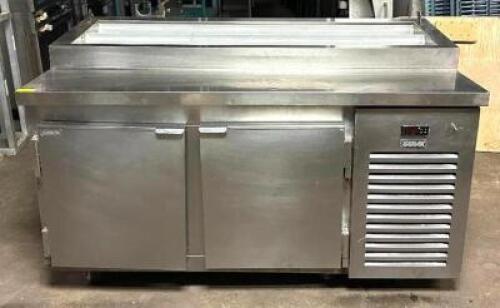 KAIRAK 65" REFRIGERATED PIZZA PREP COOLER