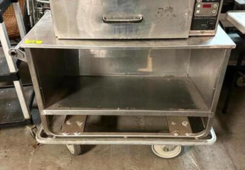 35" X 22" STAINLESS CART
