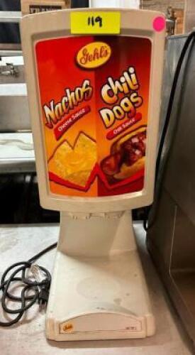 HOT TOP 2 NACHO CHEESE WARMER / DISPENSER
