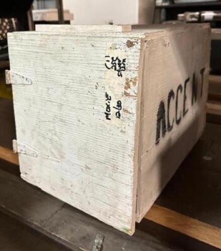 WOODEN TRANSPORT BOX / CATERING TRANSPORT BOX