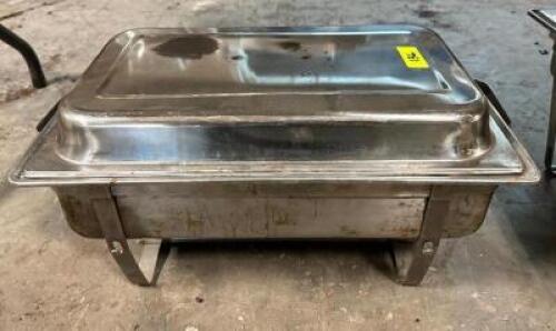 FULL SIZE STAINLESS CHAFER DISH.