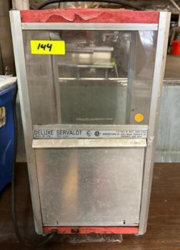 GOLD METAL COUNTER TOP POPCORN MACHINE