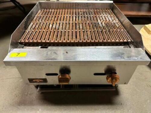 COPPER BEACH 24" RADIANT CHARBROILERS
