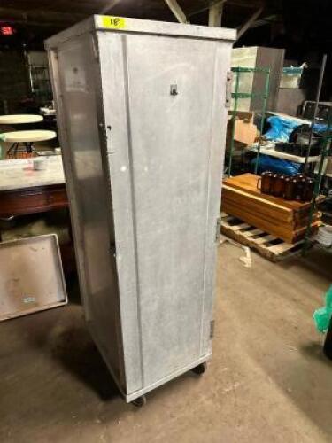 TWENTY PAN ENCLOSED TRAY RACK ( FRONT LOAD )