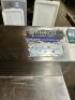 48" X 24" STAINLESS TABLE W/ 4" BACK SPLASH - 2
