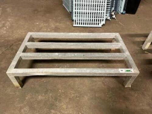 36" ALUMINUM DUNNAGE RACK