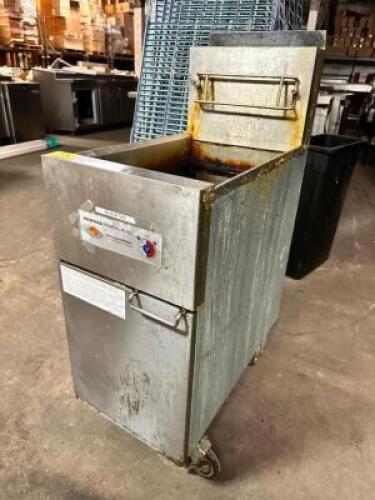 FRYMASTER 40 LB. GAS DEEP FRYER