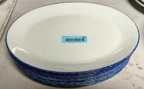 (8) 12" CHINA PLATTERS