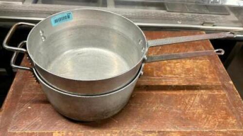 (2) 12" SAUCE POTS