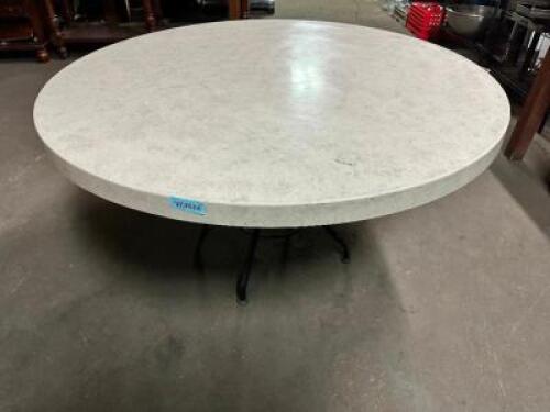 53" ROUND COMPOSITE PATIO TABLE