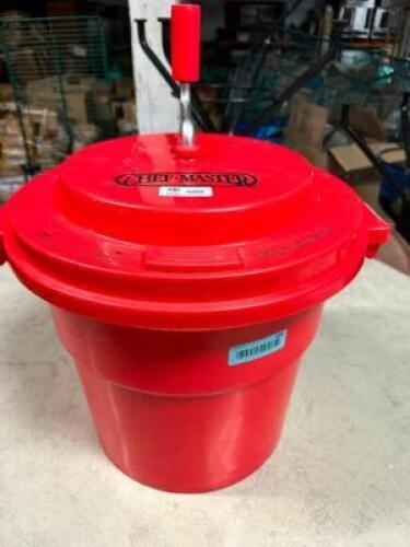 CHEF MASTER SALAD SPINNER ( RED )