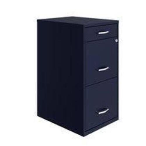 DESCRIPTION: (1) FILING CABINETBRAND/MODEL: SPACE SOLUTIONSINFORMATION: BLACK IMAGES ARE FOR ILLUSTRATION PURPOSES ONLY AND MAY NOT BE AN EXACT REPRESENTATION OF THE PRODUCTRETAIL$: $64.00 EASIZE:&nbsp;APPROX 14 1/4" x 18" x 27 1/2"QTY: 1