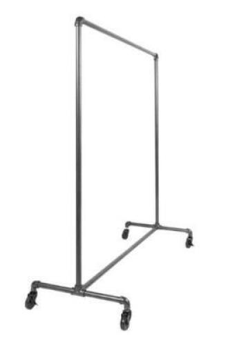 DESCRIPTION: (1) CLOTHING RACK BRAND/MODEL: ANTHRACITE INFORMATION: CHROME RETAIL$: $166.99 EA SIZE: MUST COME INSPECT FOR PRODUCT ACCURACY QTY: 1