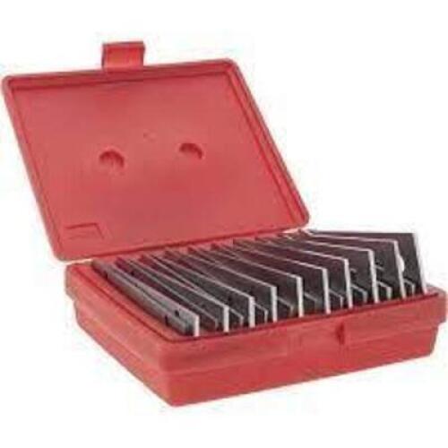 DESCRIPTION: (1) THIN PARALLEL SET BRAND/MODEL: MSC/637-7030 INFORMATION: ALLOY STEEL/20-PIECES RETAIL$: 104.44 SIZE: 6"L QTY: 1