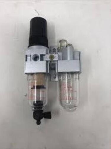 DESCRIPTION: (2) POLYBOAL MINIATURE FILTER/REGULATOR BRAND/MODEL: WORKSMART #WS-PN-2FRL-001 RETAIL$: $98.88 EA QTY: 2