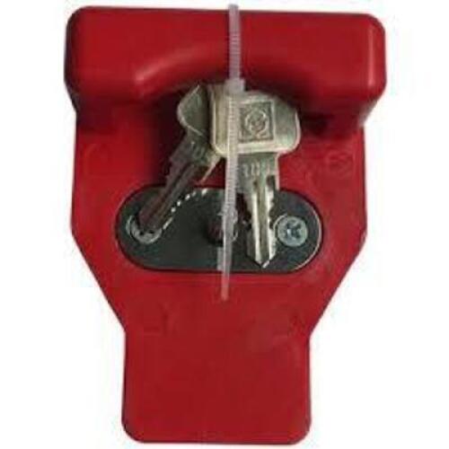 DESCRIPTION: (8) HAND LOCK, KEYED DIFFERENTLY BRAND/MODEL: GLADHAND #0907690 INFORMATION: RED RETAIL$: $35.53 EA SIZE: CAST IRON QTY: 8