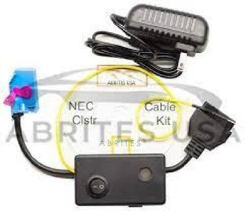 DESCRIPTION: (1) VW NEC CLUSTER SET BRAND/MODEL: ABRITES RETAIL$: $277.50 EA QTY: 1