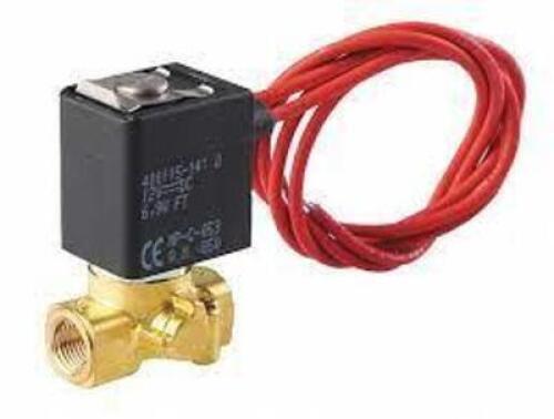 DESCRIPTION: (3) SOLENOID VALVE BRAND/MODEL: ASCO #4ELC1 INFORMATION: BRASS RETAIL$: $63.78 EA SIZE: 1/8 IN PIPE SIZE - VALVES, 24V DC, 0 PSI MIN. OP