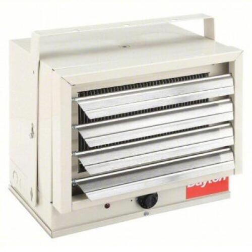 DESCRIPTION: (1) ELECTRIC WALL AND CEILING UNIT UTILITY HEATER BRAND/MODEL: DAYTON #3UG73 RETAIL$: $556.97 EA SIZE: 208/240V AC, 1-PHASE, 12-1/2 IN X