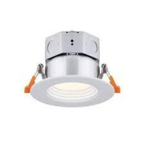 DESCRIPTION: (6) INTEGRATED, RECESSED, SELF-J-BOX BRAND/MODEL: CANARM #LED-BR3P-WT INFORMATION: WHITE RETAIL$: $16.42 EA SIZE: 400 LUMENS QTY: 6