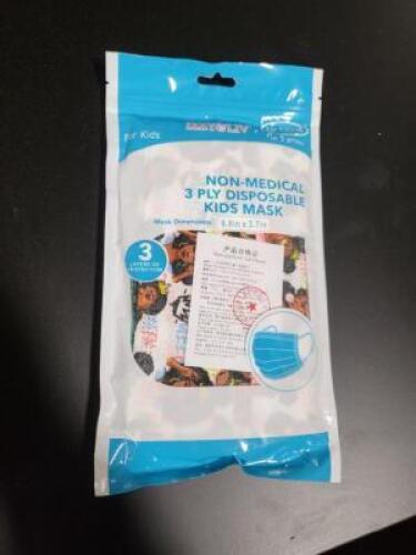 DESCRIPTION: (11) KIDS FACE MASK WITH DESIGNS BRAND/MODEL: IZZY & LIV INFORMATION: WHITE WITH CARTOON GIRLS RETAIL$: $18.99 TOTAL SIZE: FOR KIDS QTY: