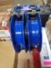 DESCRIPTION: (1) DUAL PURPOSE SPRING REWIND HOSE REEL BRAND/MODEL: COXREELS #C-LP-335-335 INFORMATION: BLUE RETAIL$: $790.99 EA QTY: 1 - 2