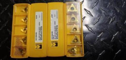 DESCRIPTION (20) KENNAMETAL ON-EDGE GROOVING INSERTS BRAND/MODEL DWG 1525461R00 ADDITIONAL INFORMATION RETAIL $ 345.79 THIS LOT IS SOLD BY THE PIECE Q