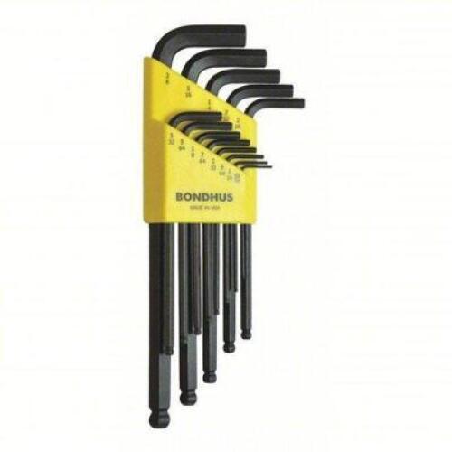 DESCRIPTION: (2) BALL END HEX PACK BRAND/MODEL: BONDHUS #36F564 RETAIL$: $21.58 EA SIZE: 0.5 QTY: 2