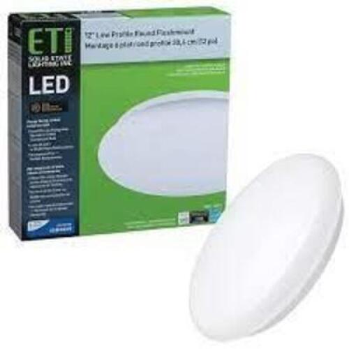 DESCRIPTION: (1) FLUSH MOUNT STAIRWAY LIGHTING BRAND/MODEL: ETI SOLID STATE LIGHTING INC RETAIL$: $24.63 EA SIZE: 5"/6 QTY: 1