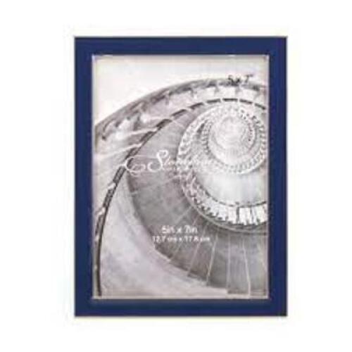 DESCRIPTION: (5) EPOXY PHOTO FRAME BRAND/MODEL: STONEBRIAR COLLECTION #SB-6300A INFORMATION: BLUE RETAIL$: $11.56 EA SIZE: 5X7 QTY: 5