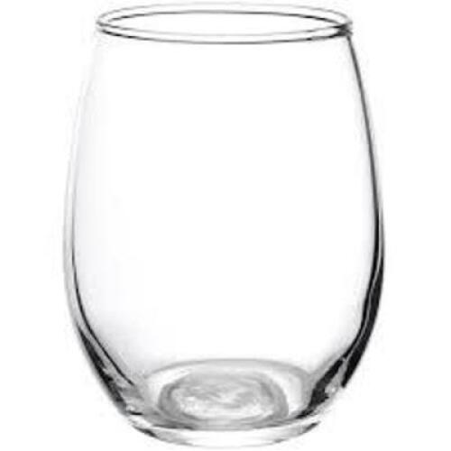 DESCRIPTION: (2) BOXES OF (12) STEMLESS WINE GLASS BRAND/MODEL: ARC #C8832 RETAIL$: $4.35 A CUP SIZE: 9 OZ MUST COME INSPECT QTY: 2